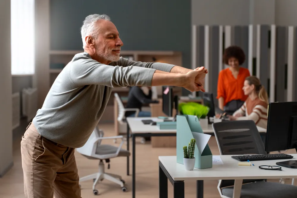 Ergonomie Bewegung im Büro