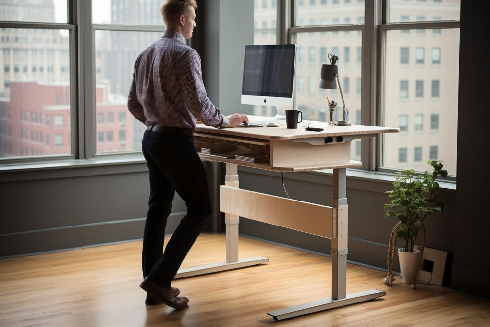 Warum Stehen im Büro mehr bewirkt als Sitzen